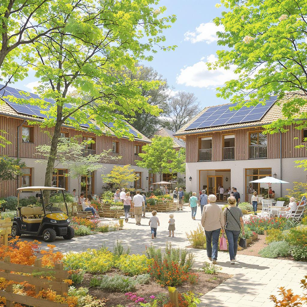 Beboere og grøntområder